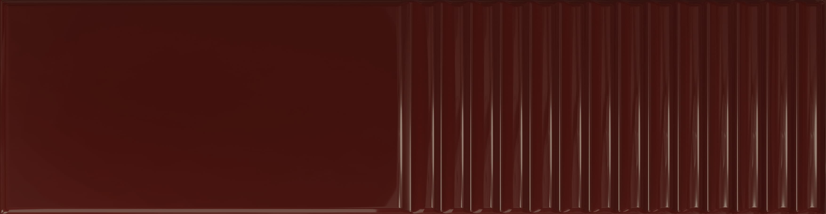 Tubądzin Groove Burgundy 2 Gloss Str