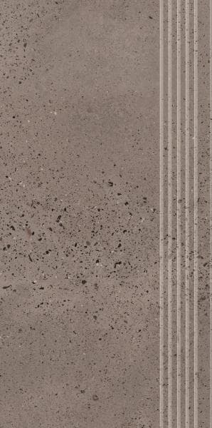 Ceramika Paradyż Industrialdust Taupe Stopnica Nacinana Mat