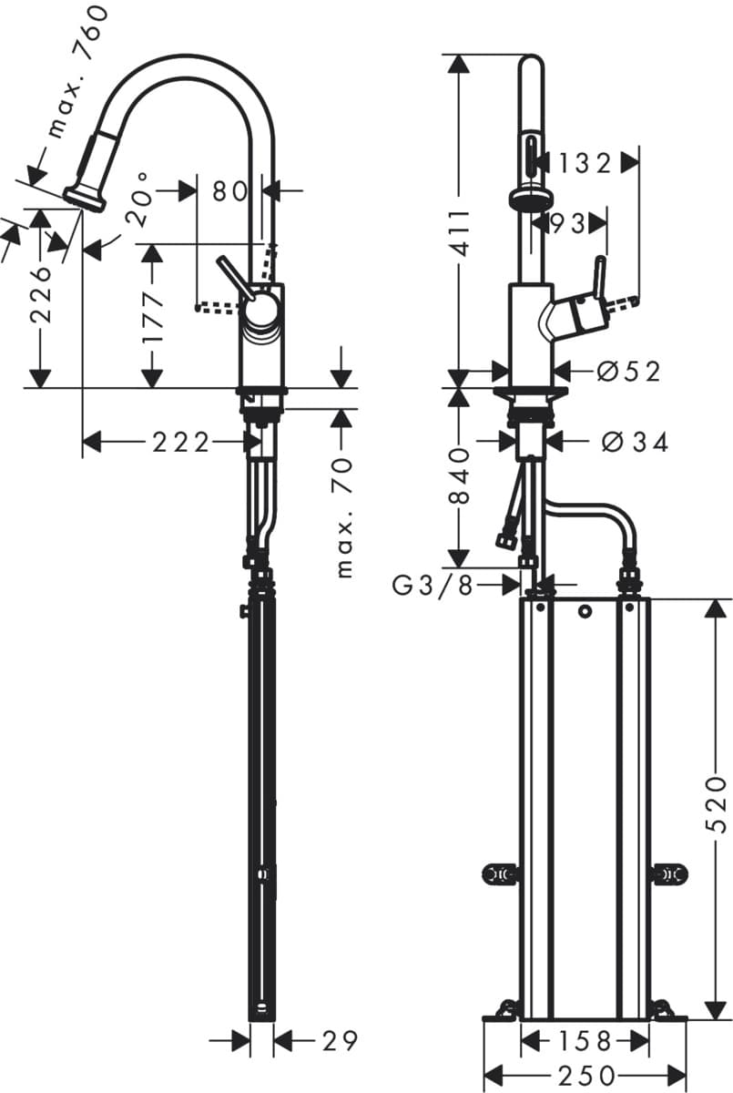 Hansgrohe AXOR One 45713990